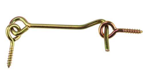 HÁKOVÝ SKRUTKA DVERÍ HÁČKOVÝ ZAVER 150 MM