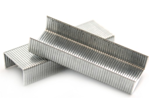 Silné kancelárske oceľové sponky Rapesco 10/4 mm 1000 kusov do zošívačky