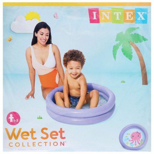 Guľatý nafukovací bazén Intex 61x15 cm