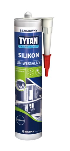 Tytan univerzálny silikón 280ml bezfarebný