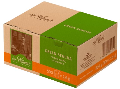 Sir Williams SENCHA Green Tea set 5 čajov