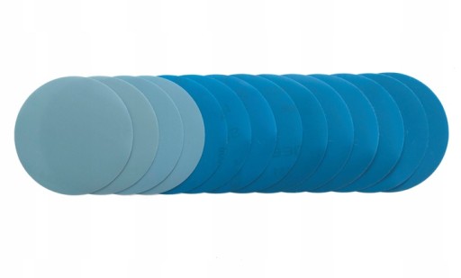 Sada kotúčov na suchý zips vodný papier 75mm P800-3000 + kotúč na suchý zips + adaptér