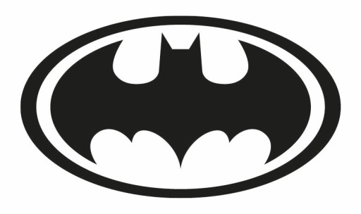 Nálepka na motorku BATMAN 20cm _COLORS