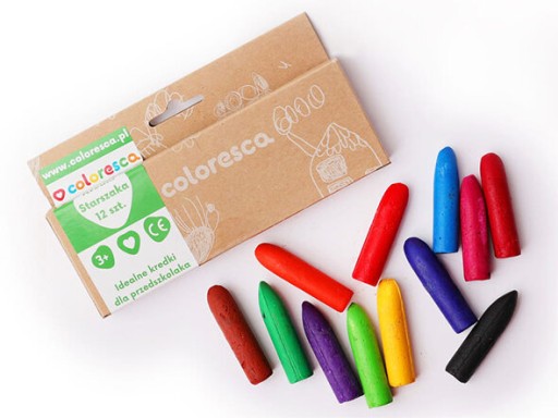 Pastelky Starszaka 12 farieb (12 ks) 3+ COLORESCA
