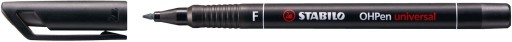 Fóliový popisovač STABILO OHPEN F 0,7mm, čierny