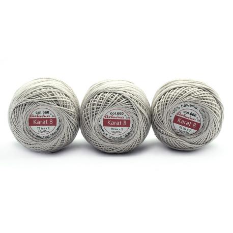 CARAT 8 76 x 2 10g 660 GREY