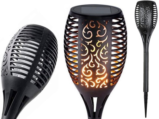 solárne svietidlo 12LED TORCH požiarna dekorácia plameňa záhradná terasa P-201