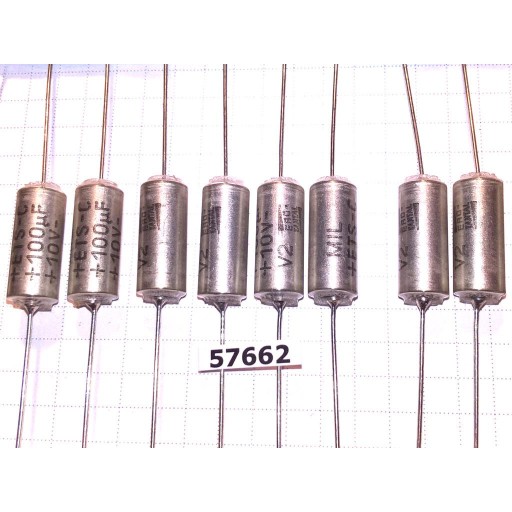 Tantal 100uF 10V 20% 8x17 ERO MIL-ETS CS13 os.