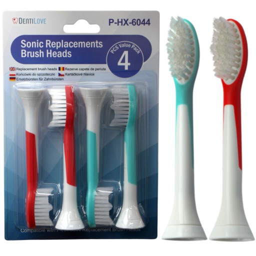 Hlavice zubnej kefky Philips Kids 7+ HX6044 12 kusov - náhrada
