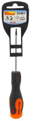TORX SKRUTKOVAČ T6x75 MM MM CR-MO