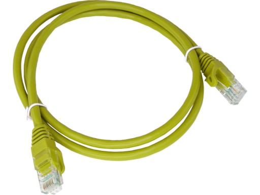 Kábel LAN 0,25 m, internet kat.5e UTP, 10 ks