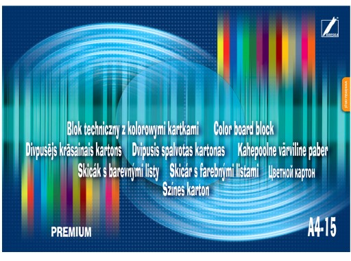 TECHNICKÝ BLOK FARBA A4 KUS RAD 15k