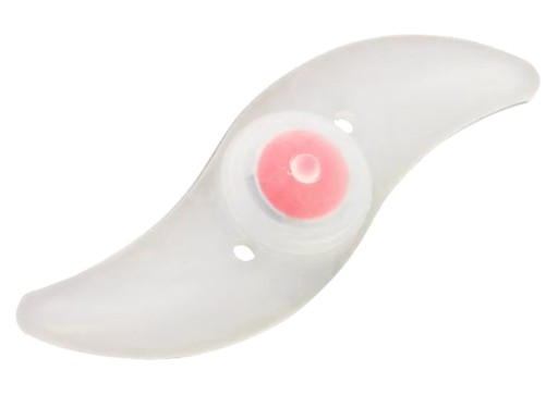 LED BICYKLOVÉ SVETLO NA BICYKEL SPOKRY KRYT KOLESA ČERVENÉ ZD63B