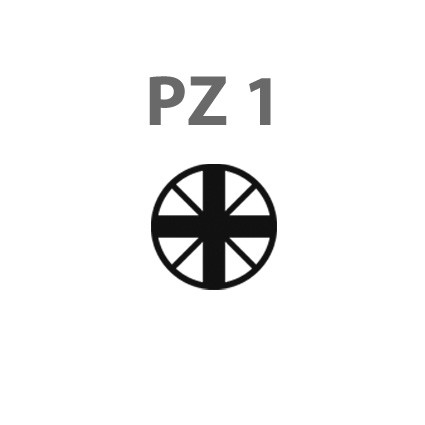 PROFESIONAL WIHA BIT POZIDRIV POZIDRIV PZ1x25 mm