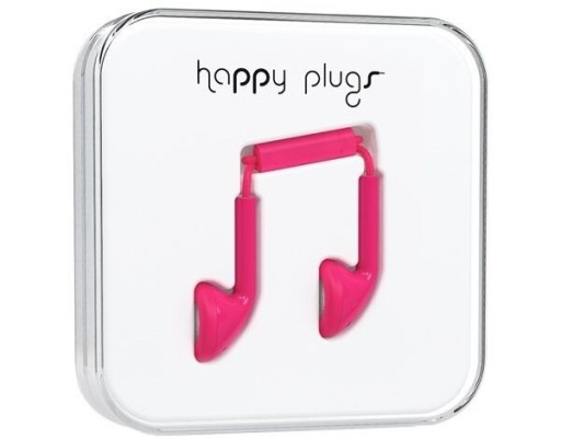Happy Plugs slúchadlá do uší s mikrofónom a diaľkovým ovládaním