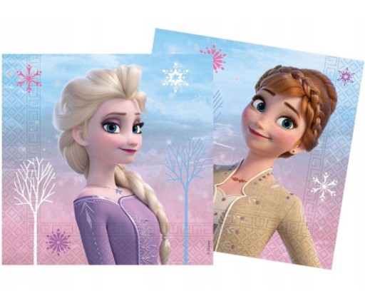 FROZEN papierové slamky na pitie Frozen ELSA ANNA narodeninová oslava 4 ks