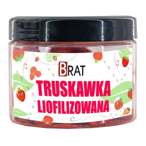 MRAZOM SUŠENÉ JAHODY, 20g plátky, sušené ovocie