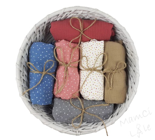 Mušelínová plienka 30x30cm PREMIUM Mamcilale
