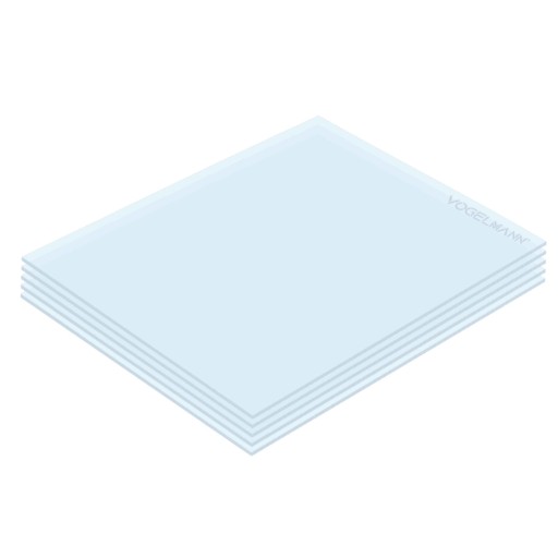 Vogelmann Ochranné PVC sklo 92x112mm (5ks)