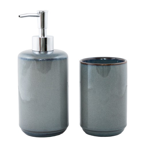 MODRÝ KERAMICKÝ DÁVKOVAČ 480ml
