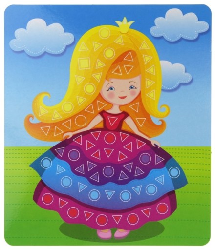 Creative Scrapbook Penová mozaika Brilantná detská sova kvetina