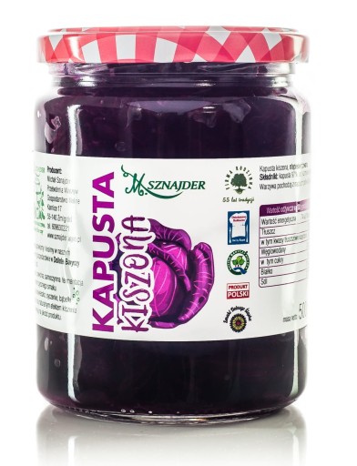 Červená kapusta 500g 0,5kg Sznajder