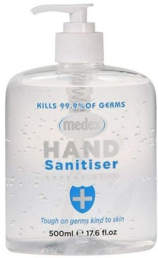 Medex Sanitiser Antibakteriálny gél na ruky dezinfikuje