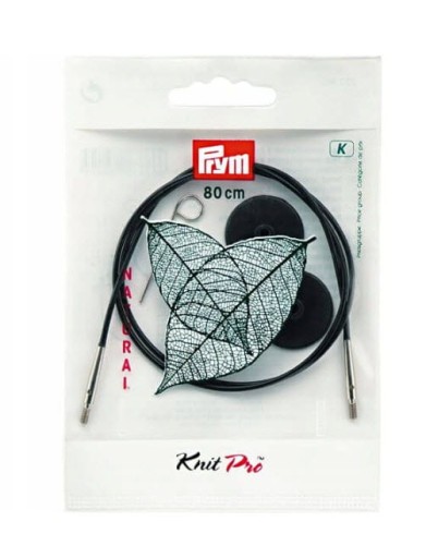 Náhradný vlasec 80 cm za ihlice PRYM Knit Pro 80