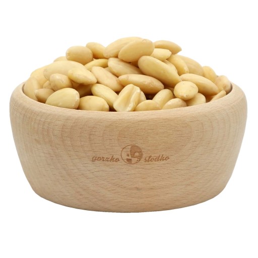 BLANŠOVANÉ MANDLE prírodné celé orechy 250g