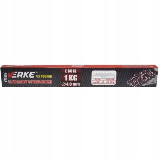 ZVÁRACIE ELEKTRÓDY 4 mm 1 kg RUTIL VERKE