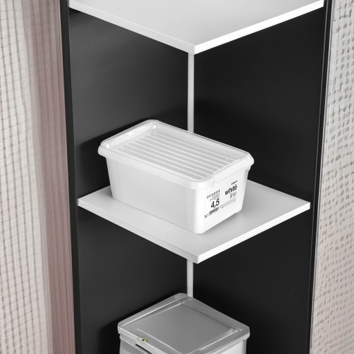 PLASTOVÝ KONTAJNER S VEKOM NA ODKLÁDACÍ BOX ORGANIZÁTOR 4,5L