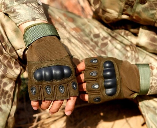 Pánske taktické bojové ARMY rukavice SURVIVAL
