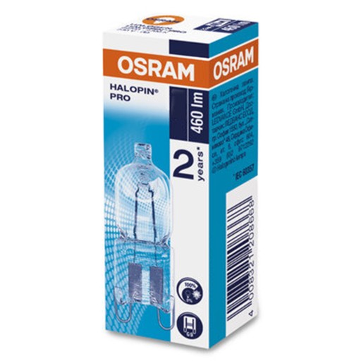 G9 Halogénová žiarovka 35W 460lm 2800K Teplá OSRAM HALOPIN Blister