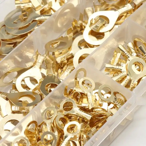 NEIZOLOVANÉ KRUHOVÉ SPOJKY M3 M4 M5 M6 M8 M10 SADA 150 KUSOV