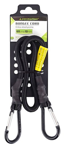 ELASTICKÁ LINKA S KARABÍNMI 10MM/60CM K5J63