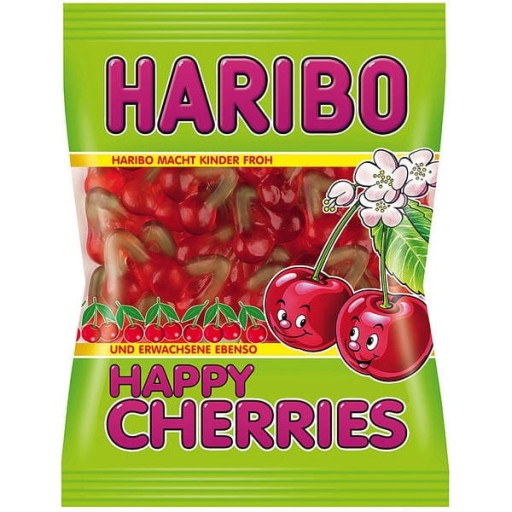 Haribo Happy Cherries Jelly fazuľa 175g