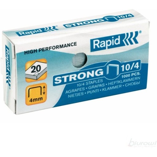 ZOŠÍVAČKY RAPID STRONG 10/4 1000 KS