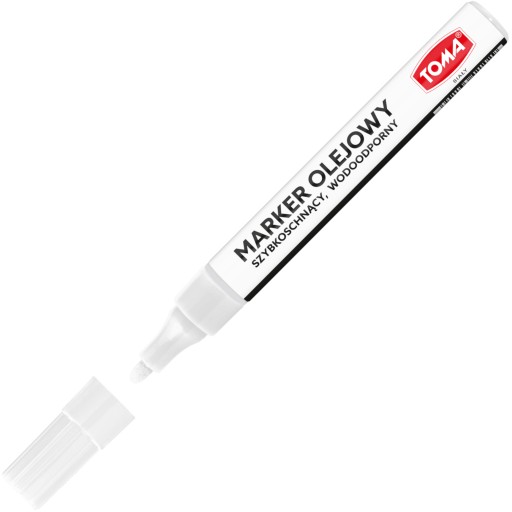 Toma TO-421 olejový značkovač 2,5mm biely