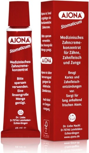 AJONA Stomaticum zubná pasta lekársky koncentrát 25ml DE