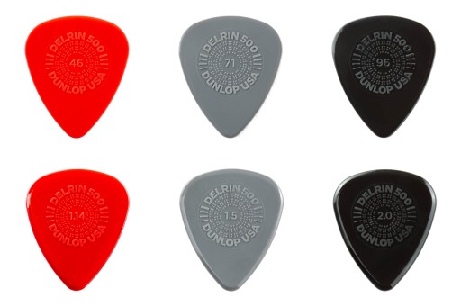 Hrúbka kocky Dunlop Delrin 500 Prime Grip 0,46