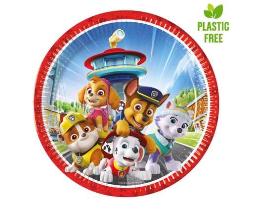 Papierové taniere Paw Patrol Rescue Heroes