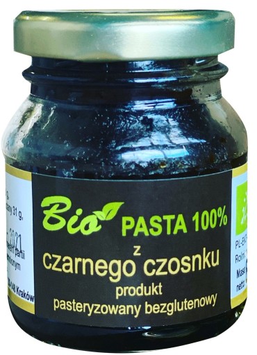 PASTA Z ČIERNEHO CESNAKU BG BIO 80g VÝROBKY S NA