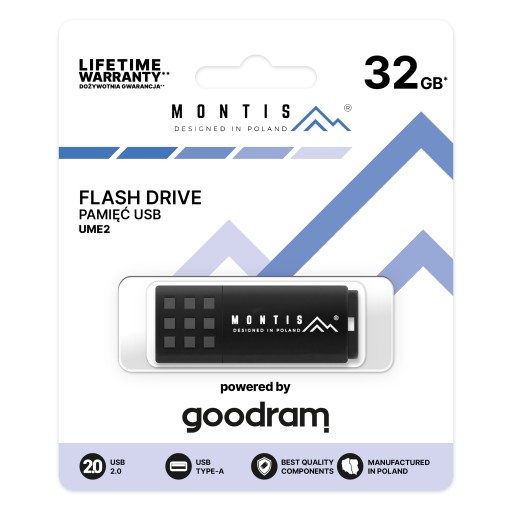 PENDRIVE GOODRAM PORTABLE MEMORY 32 GB USB 2.0