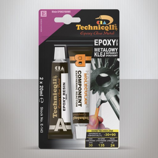 TECHNICOLL METAL EPOXIDOVÉ LEPIDLO 2x20ml