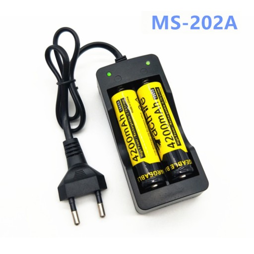 USB nabíjačka 18650 čierna 2 AC 110 V zásuvky NOVINKA