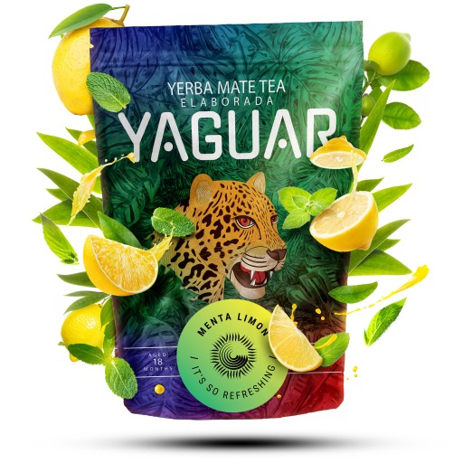 Yerba Mate Yaguar Menta Limon Mint 0,5kg 500g