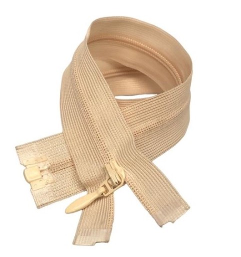 Nahý skrytý zips, 30 cm