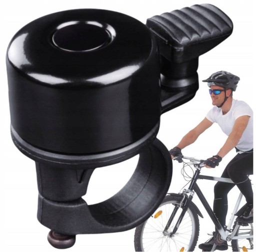 HLASNÝ KOVOVÝ ZVON NA BICYKEL