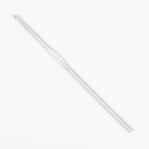 Háčik na háčkovanie Drops Basic 2,0 mm - hliník