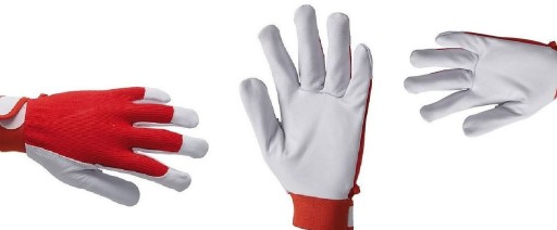 PRACOVNÉ RUKAVICE KOZIA KOŽA RUB NA VELCRO VEĽKOSŤ 9